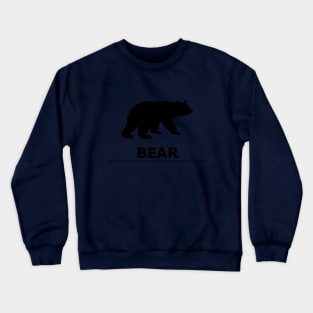 Warning Bear Crewneck Sweatshirt